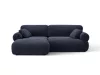 Ophelia 4 személyes sarokkanapé, balos, szövet