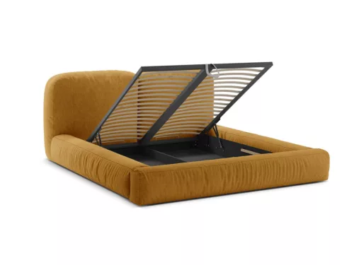 Martina ágyneműtartós ágy, szövet
