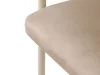 Lea design szék, mandulabézs, bársony, 56.5 x 53.5 x 74 cm, Magic Velvet 2282