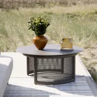 Aluminum outdoor side tables